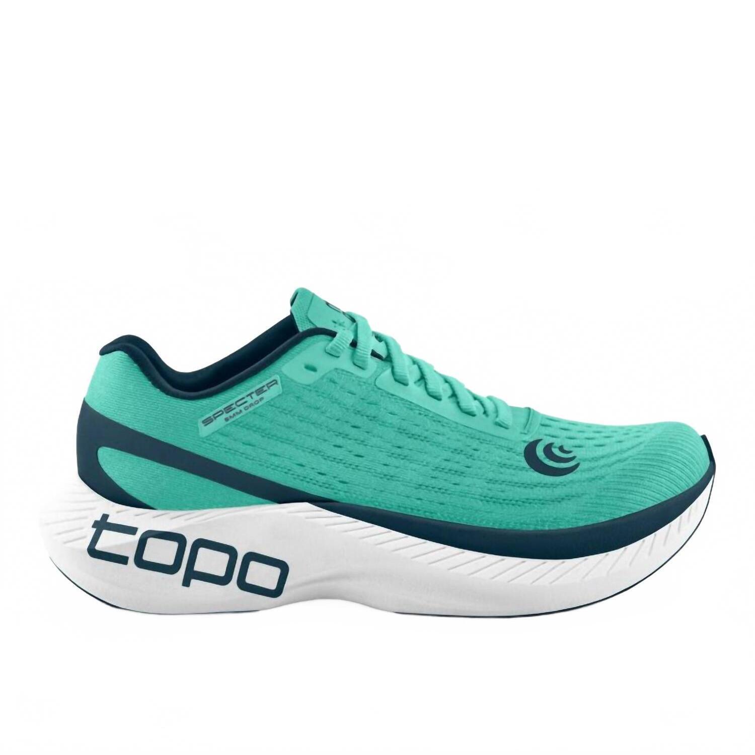 New Topo Athletic Men's Specter Road Running Shoes In Teal Navy